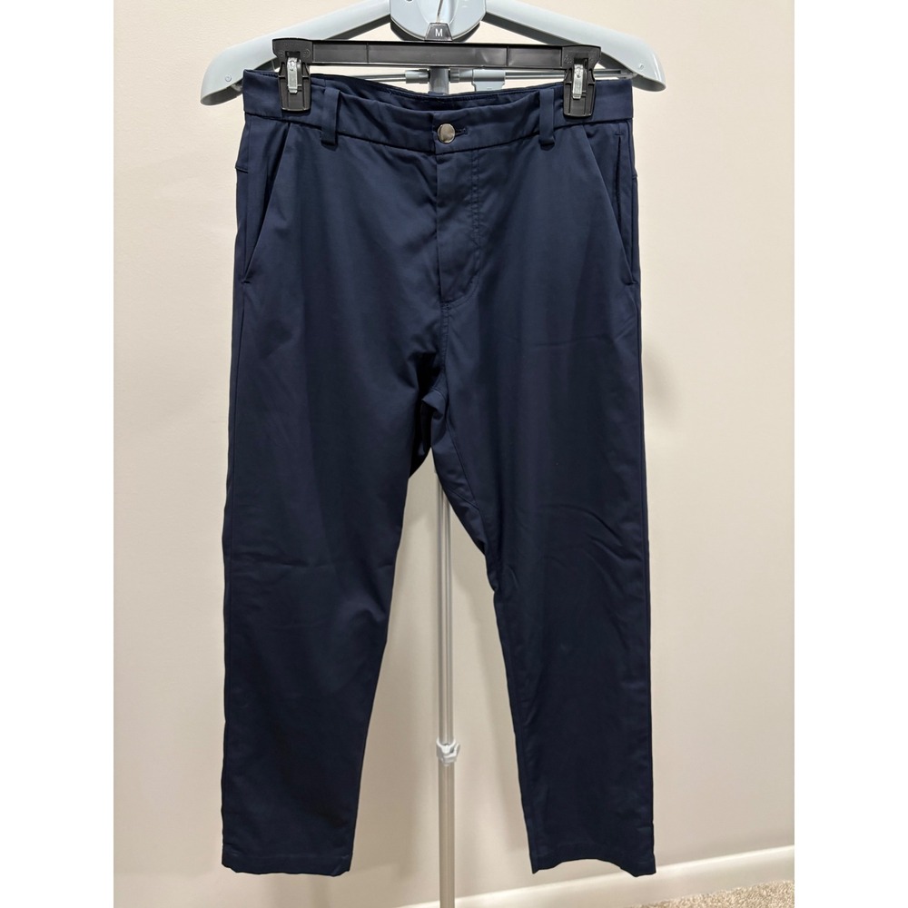 Lululemon Commission Pant Classic Qwick Chino 30x26 Nautical Navy Blue